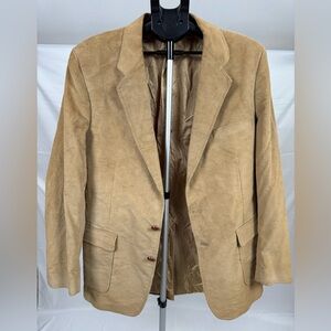 Tan Corduroy Blazer